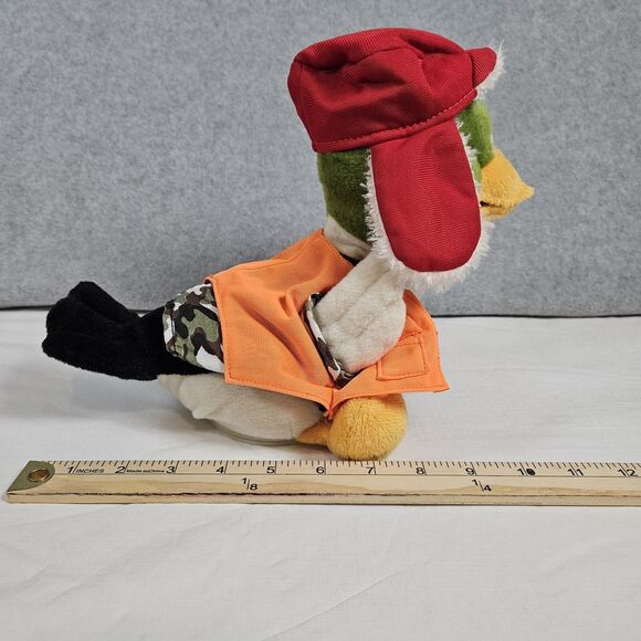 Gemmy Animated Plush Duck Singing "Hit me with your Best Shot" Redneck  Hunter - Picture 10 of 11